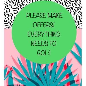 OFFERS ARE WELCOME! :)